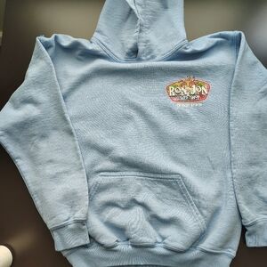 Ron Jon Surf Shop Blue Hoodie Kids Medium